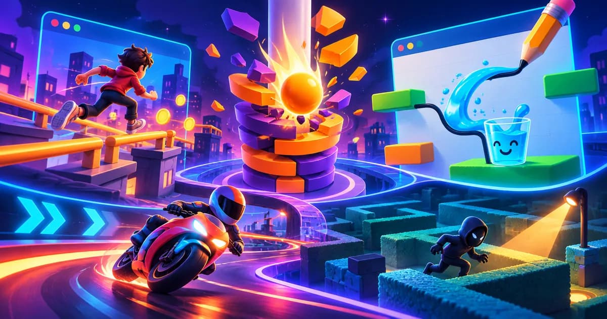 15 Best Free Browser Games for 10-Minute Breaks