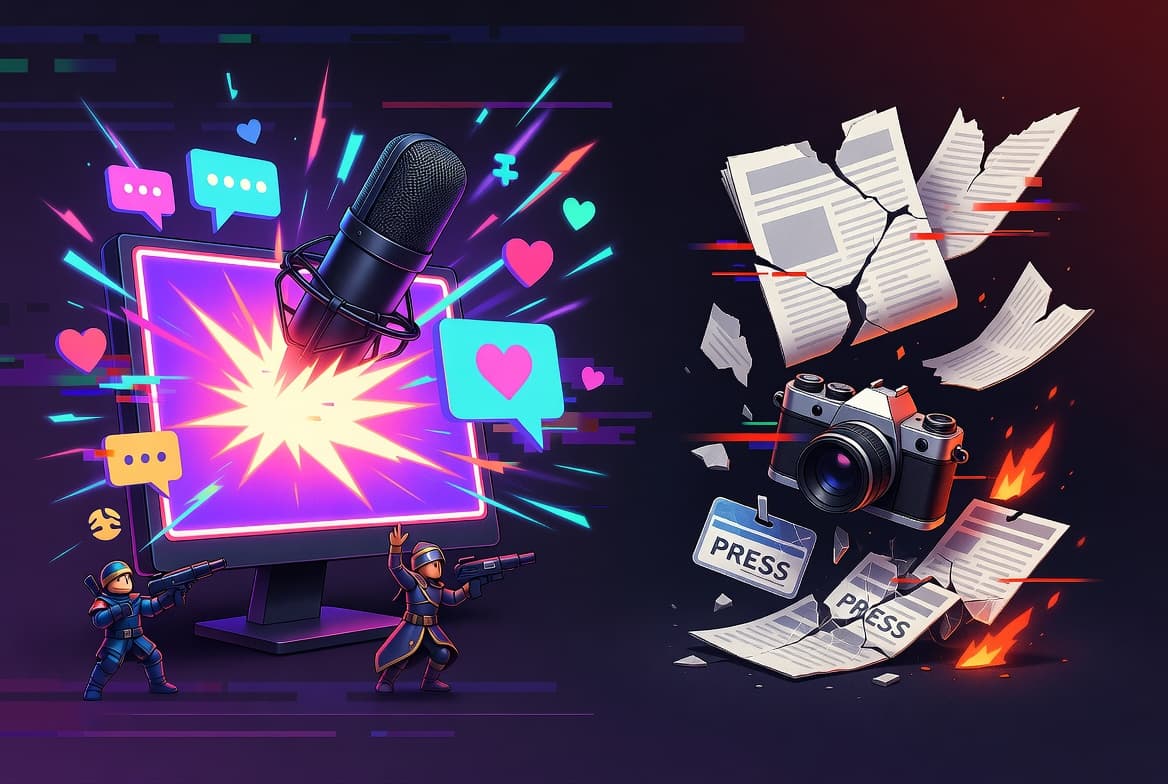 How Streamers Killed Traditional Gaming Journalism