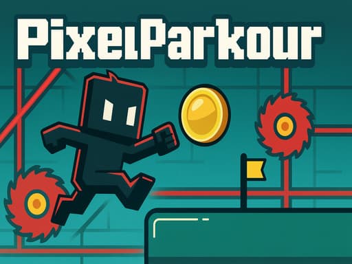 PixelParkour - puzzles game