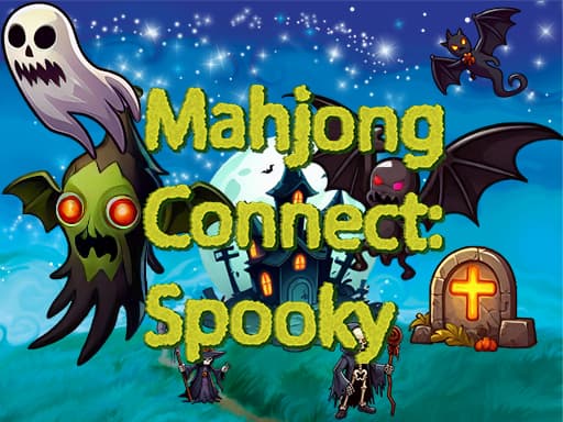 Mahjong Connect: Spooky - puzzles game