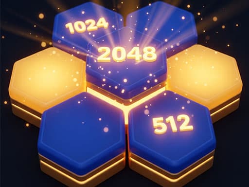 Hexa Merge 2048: Puzzle - puzzles game