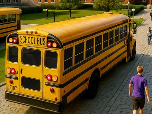 School Bus Driving Game - adventure game