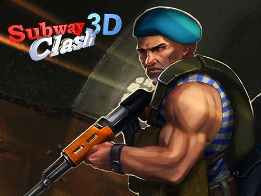 Subway Clash 3D - shooting game