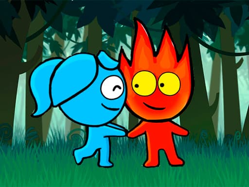 Red boy and Blue Girl Forest Adventure - adventure game