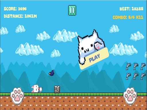 Run Cat Run - hypercasual game