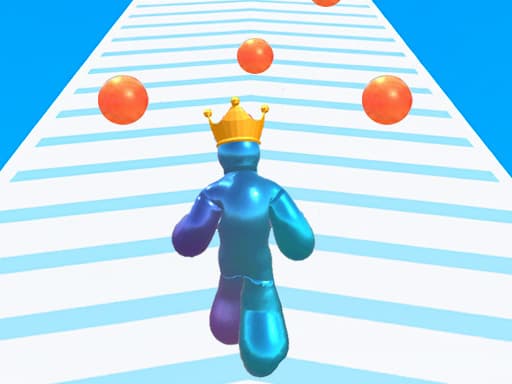 Bubble Man Runner Game - adventure game